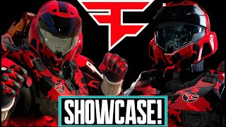 New Halo Infinite HCS FaZe Clan Armor Set Showcase In First And Third Person View In Game! PC 4K