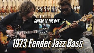 1973 Fender Jazz Bass Sunburst | Guitar of the Day - Clark Sims