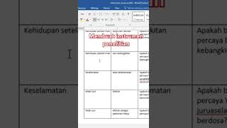 Cara membuat instrumen penelitian