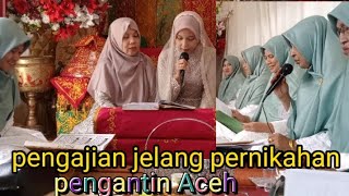 Khataman Al Qur'an pengantin, adat Aceh