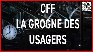 CFF: la grogne des usagers dans les trains suisses. ABE-RTS