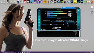 How to show Dedicated VRAM Usage in MSI Afterburner + Riva Tuner Statistic Server