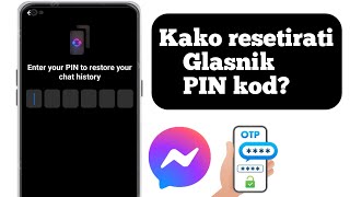 Kako poništiti PIN kod za Messenger?  2024.