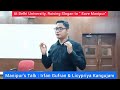 manipur talk irfan gufran u0026 licypriya kangujam at delhi university ❤️🔥