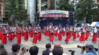 「しん」　東京よさこい2012 前夜祭　西口公園