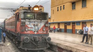 Bhagyanagar Express With Vijayawada WAG 5 at Kazipet Junction || Secunderabad to Balharshah