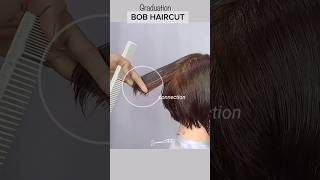 Graduation BOB HAIRCUT #hairstyle #bobcut #hair #bobhaircut #shortvideo