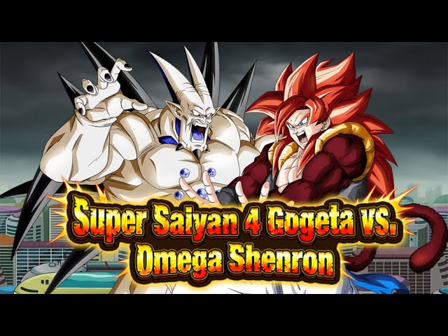 Gogeta Ssj4 Vs Omega Shenron