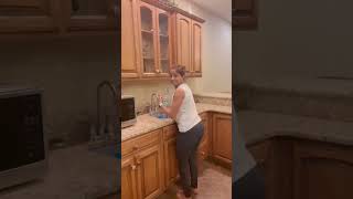 Back pain while or after doing Dishes?? Here are 2 tips.