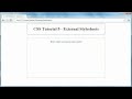 CSS Tutorial 5 - External Stylesheets