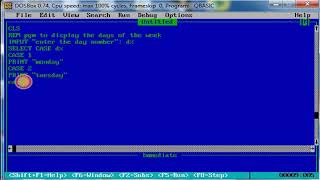 14.qbasic pgm using select case.