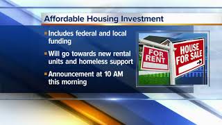 City announcing new affordable housing investment