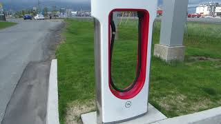 CASSELMAN, ONTARIO | TESLA CHARGERS AT METRO GROCERY STORE PARKING LOT