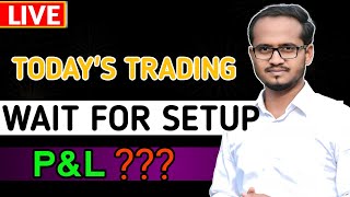 NIFTY LIVE TRADING / P\u0026L ....?? / 09-01-2025