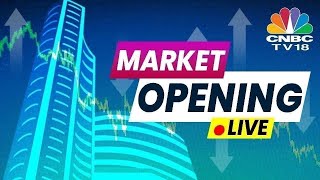 Market Opening LIVE |  Sensex, Nifty Gain; Tata Power, Omaxe, LIC In Focus | CNBC TV18