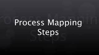 process mapping steps