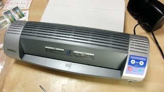 ハードオフで500円のA3ラミネーターを買ってみました。