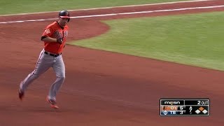 BAL@TB: Mancini smashes a two-run jack to right