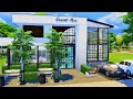 Modern Eco Cafe I Stop Motion I No CC I The Sims 4