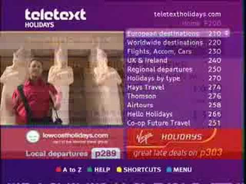 This is Digital Teletext on TV This is Digital Teletext on TV