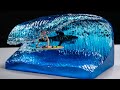 Minibricks: GREAT WHITE SHARK SWIMS VERY CLOSE TO A SURFER / Elegoo 3D Printer