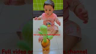 Rishan playing with dancing cactus 🌵 #rishan#dancingcactus#cactustoy #babyplaying#babyboy#ytshorts