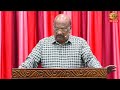 🔴 live bible study service rev. dr. victor vimal d.d cga church vellore