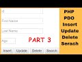 PHP PDO  : How To Insert Update Delete Search Data In MySQL Using PDO In PHP [ with source code ] 3