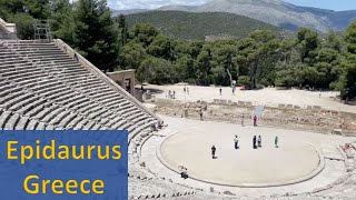 🇬🇷 Ancient Epidavros Theatre, Asclepius, Peloponnese, Greece