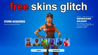 How To Get Every Skin In Fortnite 2025 (free skins glitch)