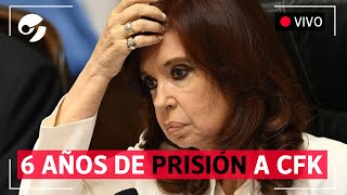 Condenaron a Cristina Kirchner a 6 años de prisión por corrupción