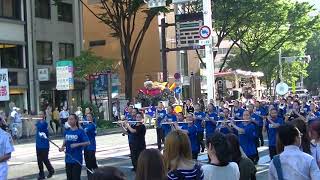 愛知東邦大学吹奏楽団・東邦高校吹奏楽部（2017広小路夏まつり）