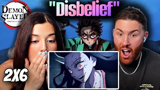 YOU HAVE TO SEE DAV'S REACTION 🤯🤌🏻 | Demon Slayer Reaction S2 Ep 6: Layered Memories