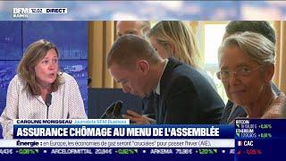 Coup d'envoi des discussions sur l'assurance chômage au menu de l'assemblée