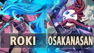 GBVSR:🔥Roki (Versusia) Vs Osakanasan (Anre)🔥| High Level Gameplay.