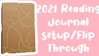 2021 Reading Journal setup/flip through