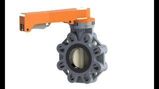 Valworx 5402 PVC Butterfly Valves