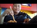 Mukbang with Maleah Love *Shrimp Steak and Salmon with Noodles*