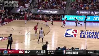 Cam Thomas Full Game Highlights vs Wizards | 2021 NBA Summer League