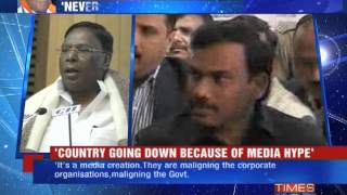 Narayanasamy attacks media, judiciary