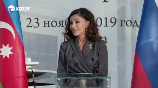 Mehriban Əliyeva Moskvada X Azərbaycan-Rusiya Regionlararası Forumunda