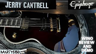 How Good Is The Epiphone Jerry Cantrell Wino Les Paul??  - Review And Demo