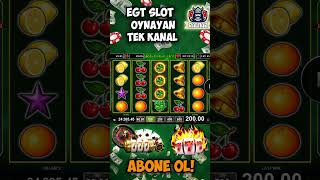 #EGT REKOR KAZANÇ ⭐ 40 BURNİNG HOT FULL EKRAN⭐ 71.000.00 ⭐ #egtslot #casino #slot #shorts