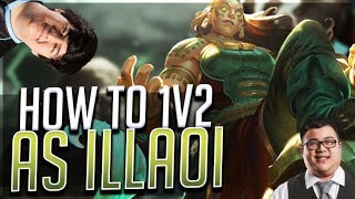 Scarra - HOW TO 1v2 AS ILLAOI! ft. Based Yoona!