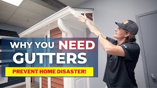 Why You NEED Gutters On Your Home | The Brothers That Just Do Gutters