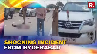 Hyderabad: Man Killed By Telangana Speaker's Convoy Vehicle, Police Suspect Driver's Negligence