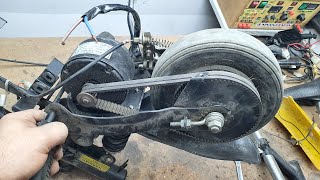 Electric Scooter / Bike Restoration - Elektrikli Scooter Bisiklet Restorasyonu (Part1)