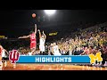 Indiana at Michigan | Highlights | Big Ten Men's Basketball | Dec. 5, 2023