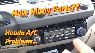 How Many Parts Required?? (Honda A/C Issues)