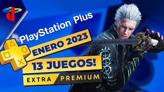 Juegos PS PLUS Extra Enero 2023 Catalogo Premium y Deluxe 🔥